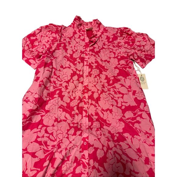 Hyacinth House size L Louisa pink floral maxi dress Tuckernuck - NWT - Picture 3 of 8